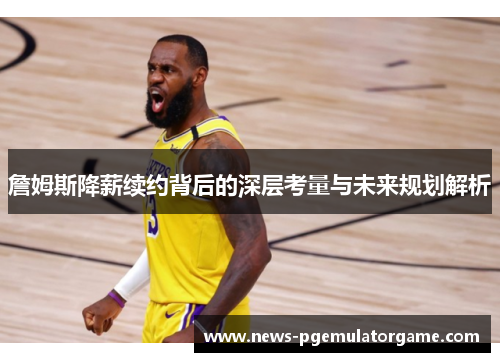 詹姆斯降薪续约背后的深层考量与未来规划解析